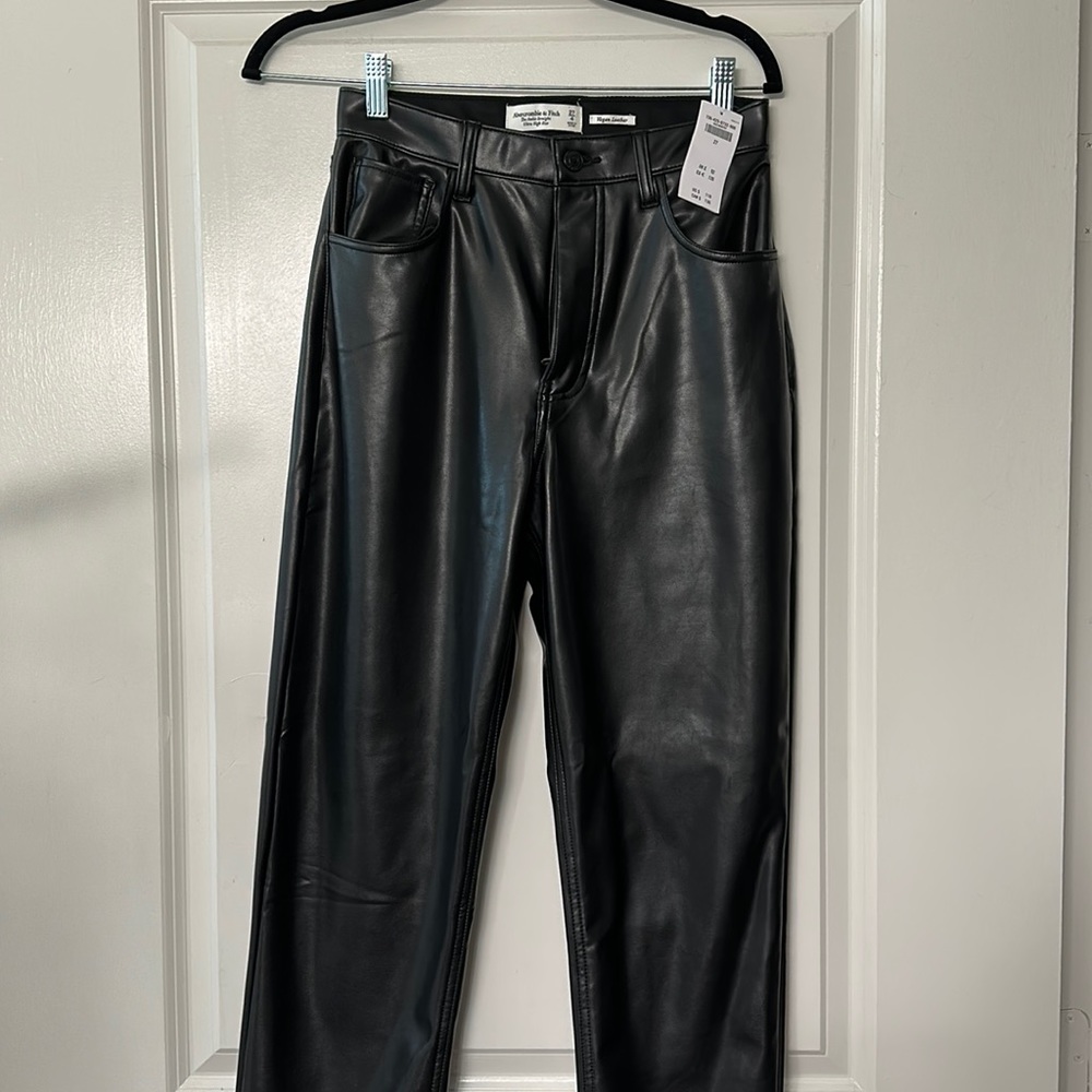 NWT vegan leather pants